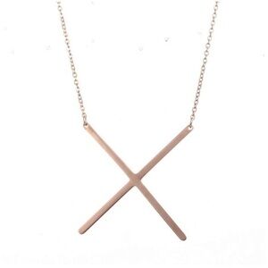 3/$30 💖 Letter “X” Necklace